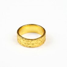 Bague Chamada Laiton plaqué Or 